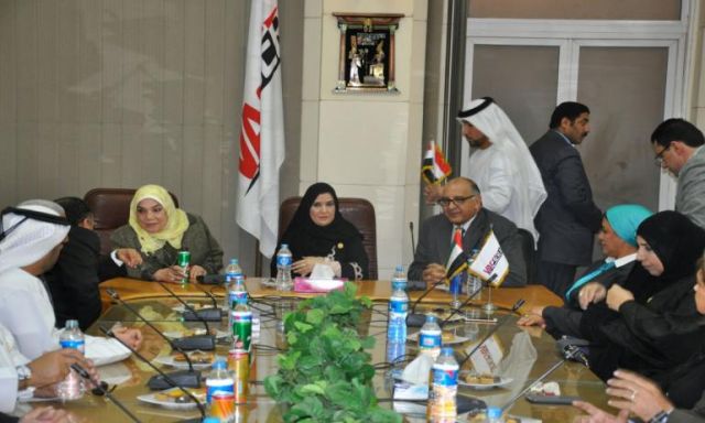 رئيس المجلس الوطني الإتحادي الإماراتي تتفقد بعض المشروعات التنموية الإماراتية في مجال الصحة في مصر بفاكسيرا