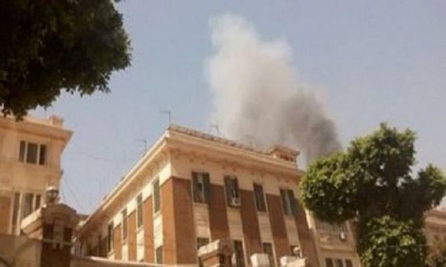 الحماية المدنية:سيطرنا علي حريق محافظة القاهرة..ولا يوجد إصابات