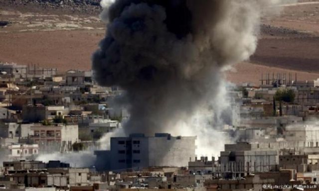 داعش ينفذ  تفجيرات بحقل الشاعر الغازى وسط سوريا