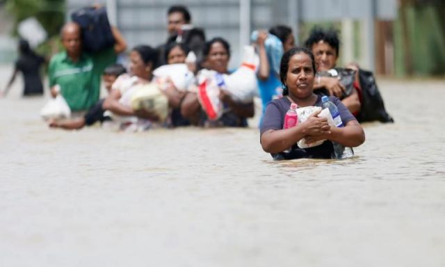 سريلانكا تُعلن ارتفاع عدد ضحايا الفيضانات لـ27 قتيلًا