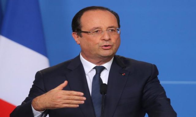 هولاند : المبادرة الفرنسية للسلام تسعى لإيجاد حل نهائي للصراع بين الفلسطينيين والإسرائيليين