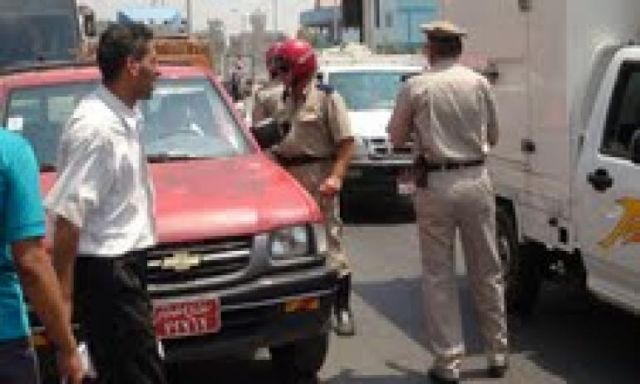 حملات مرورية بالدقهلية لإعادة الإنضباط المرورى بالمحافظة