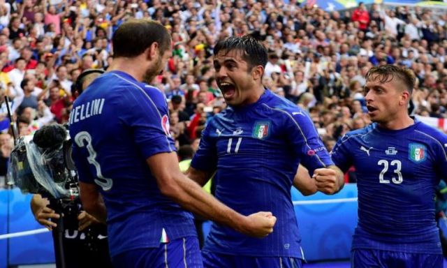 إيطاليا تطرد بطل اليورو وتتأهل إلى ربع النهائى