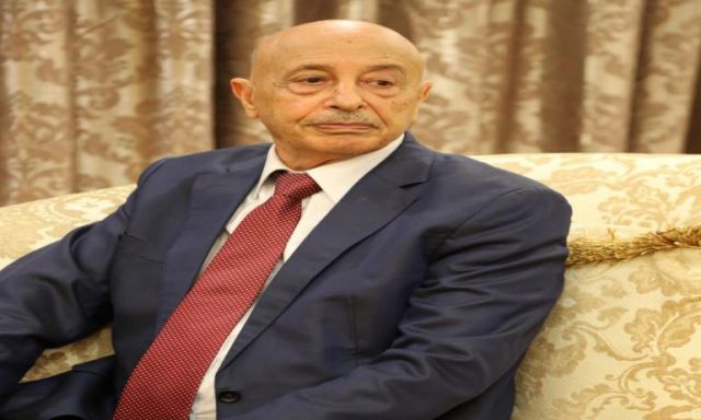 عقيلة صالح يبحث مع وزير خارجية سلطنة عمان الأوضاع السياسية والعسكرية فى ليبيا