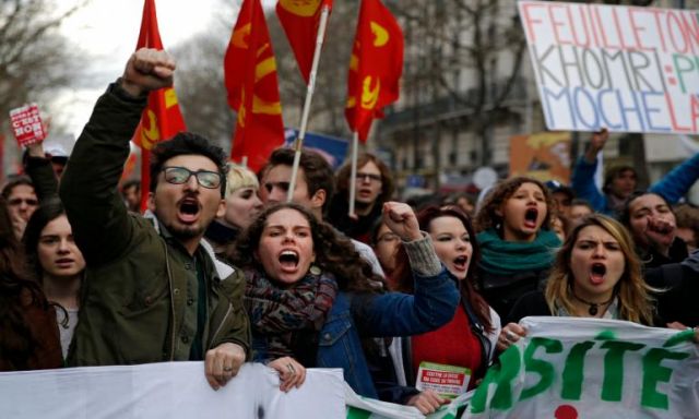 الداخلية الفرنسية: اعتقال 62 شخصا خلال المظاهرات المناهضة لقانون العمل