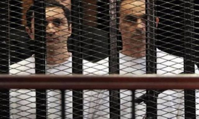 رفع جلسة النطق بالحكم على جمال وعلاء مبارك فى ” القصور الرئاسية ” لإتخاذ القرار
