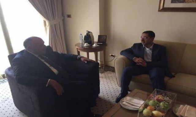 وزير الخارجية يستقبل وزير الصناعة اللبنانى لبحث التعاون بين البلدين