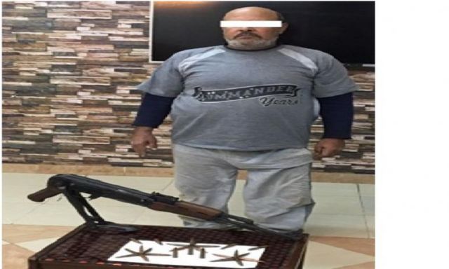 بالصور.. ضبط سجين هارب من سجن أبو زعبل وبحوزته  بندقية  آلية