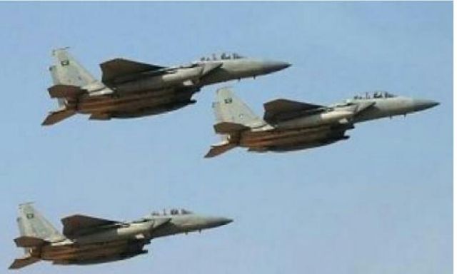 قوات التحالف تشن غارات جوية على مواقع الحوثيين بصنعاء