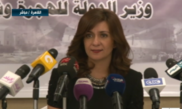 وزيرة الهجرة ووفد علماء مصر فى الخارج يزورون قناة السويس الجديدة