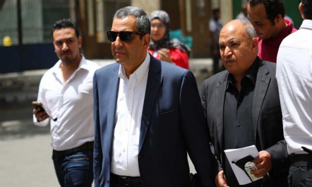 قلاش يصل محكمة جنوب القاهرة لحضور أولى جلسات الاستئناف على حكم حبسه