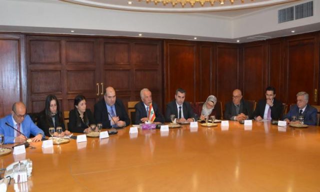 وزير التجارة والصناعة يبحث مع وزير الزراعة اللبناني تعزيز آفاق التعاون التجاري والاقتصادي المشترك بين البلدين
