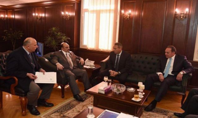 كواليس اجتماع محافظ الاسكندرية مع  رئيس مجلس إدارة بنك مصر