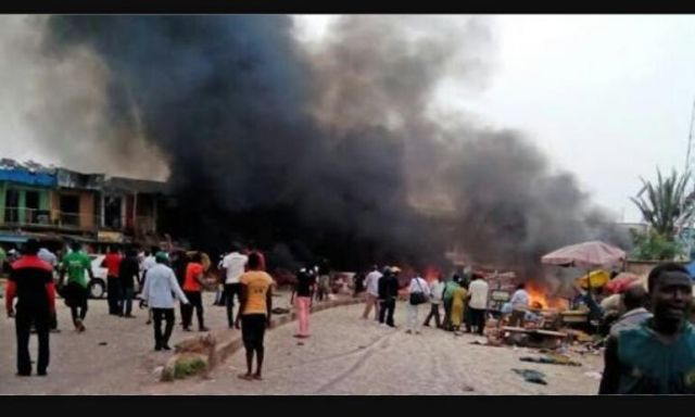 مصرع ثلاثة أشخاص وإصابة آخرين في تفجيرات بنيجيريا