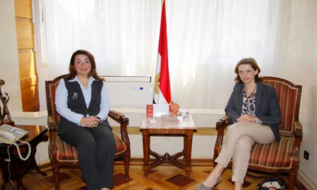كواليس لقاء وزيرة التضامن بسفيرة بلجيكا فى القاهرة
