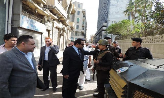 شاهد بالصور .. مدير أمن الاسكندرية يتفقد الخدمات الأمنية والتمركزات ودور العبادة المسيحية