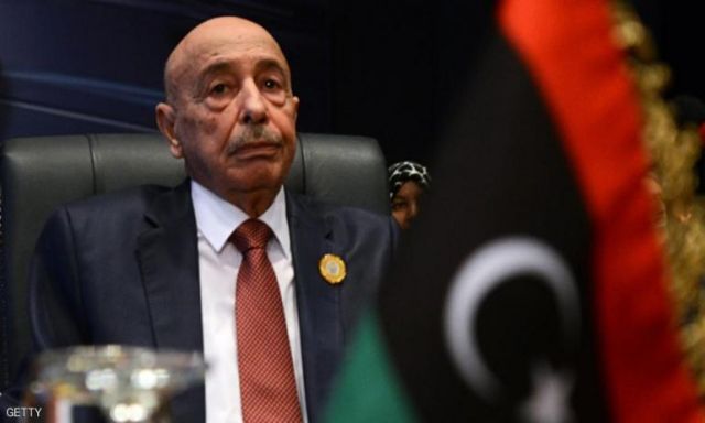 عقيلة صالح  يبحث مع وزير الخارجية البريطاني مستجدات الأوضاع فى ليبيا