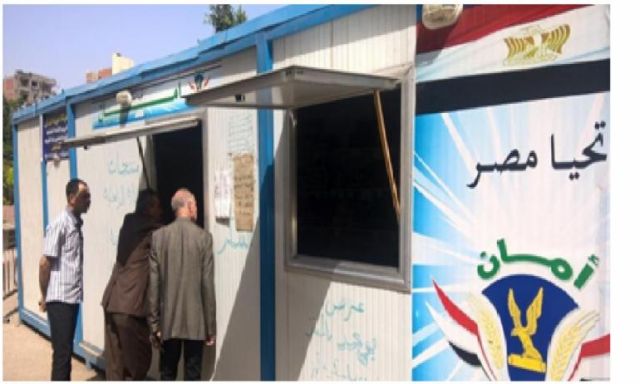 بالصورة ..مدير أمن القليوبية  يتفقد منافذ أمان لبيع السلع الغذائية  قبل حلول شهر رمضان