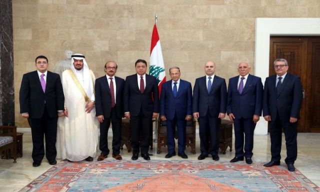 وزير الصحة يزور رئيس جمهورية لبنان