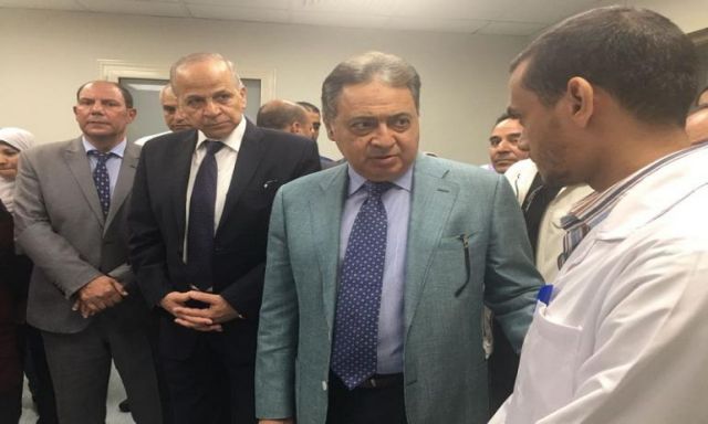 وزير الصحة يتفقد مستشفى أبو المنجا المركزي بالقليوبية تمهيدا لافتتاحها