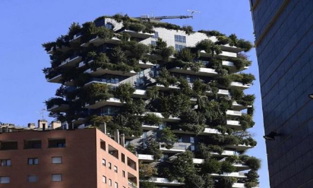 لتحسين المناخ.. 20 ألف شجرة ونبات تغطي برجين في ميلانو