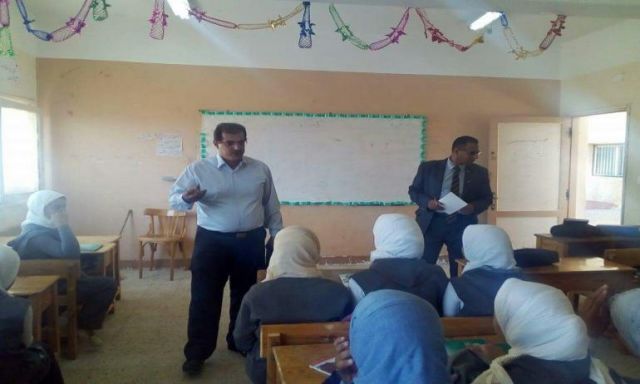 قوافل التعليم تواصل تفقد المدارس بمحافظة الشرقية لإزالة السلبيات بها