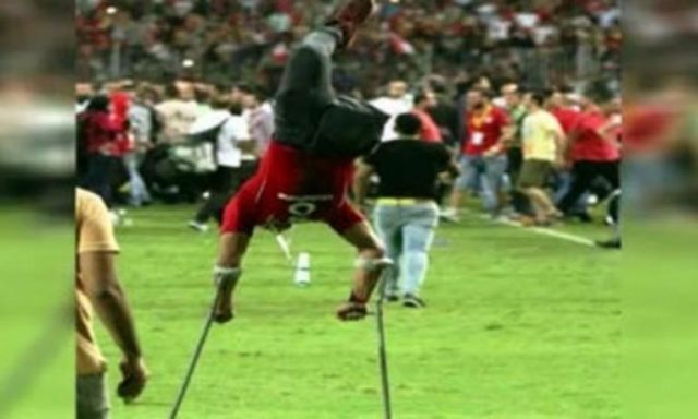 ”الراقص على العكاز” يطالب  باعتماد كرة القدم للمعاقين ضمن الألعاب البارلمبية