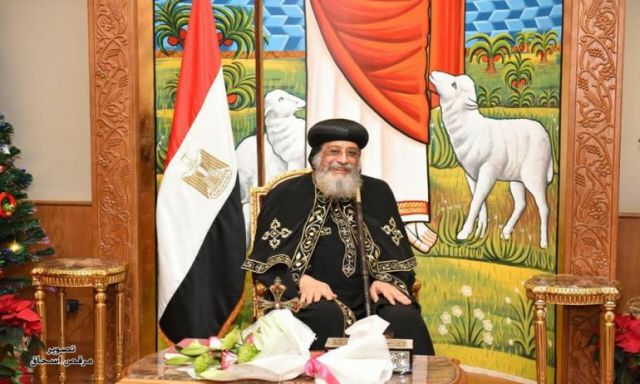 البابا يستقبل أمين عام جامعة الدول العربية للتهنئة بعيد الميلاد