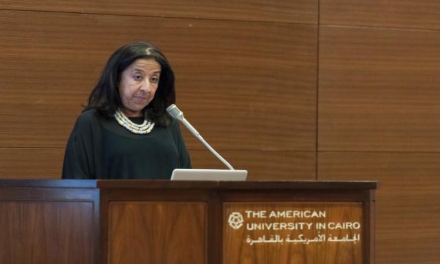 سيدة الأعمال السعودية لبنى العليان تناقش ”رؤية للشباب العربي” بالجامعة الأمريكية بالقاهرة