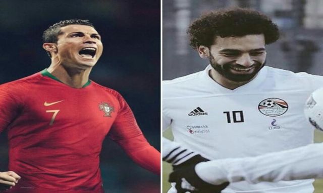 انطلاق الشوط الأول من مباراة مصر و البرتغال