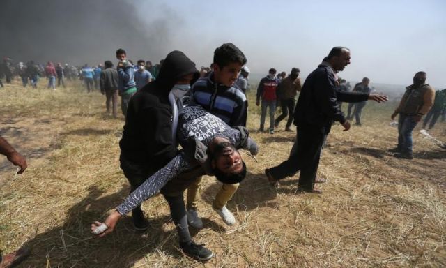 استشهاد فلسطيني برصاص الاحتلال الإسرائيلي على حدود غزة