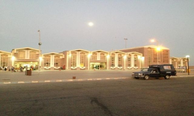 طابا هايتس تحتفل باستقبال مطار طابا لأول طائرة تابعة لشركة الاسكندرية للطيران