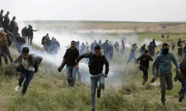 إصابة فلسطينيين برصاص جيش الاحتلال بغزة