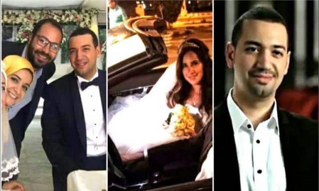 شاهد.. أول صور من زفاف معز مسعود وشيرى عادل