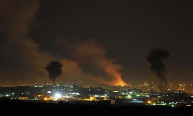 طائرات الاحتلال الإسرائيلي تقصف غزة