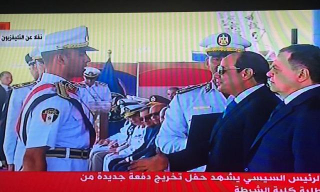 السفير دياب  اللوح يشارك في حفل تخرج دفعة جديدة من أكاديمية الشرطة بحضور الرئيس السيسي