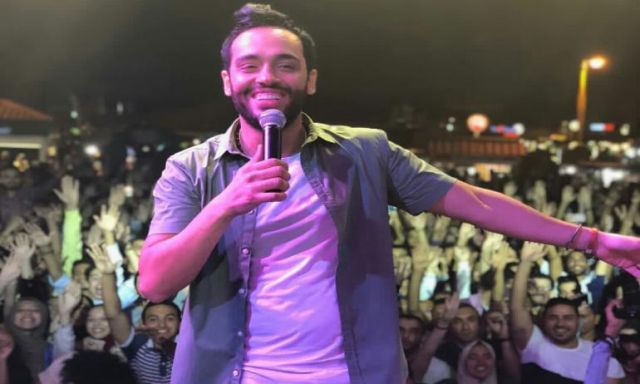رامي جمال يحتفل مع جمهوره بـ ”ليالينا في بورتو سعيد.. غداً