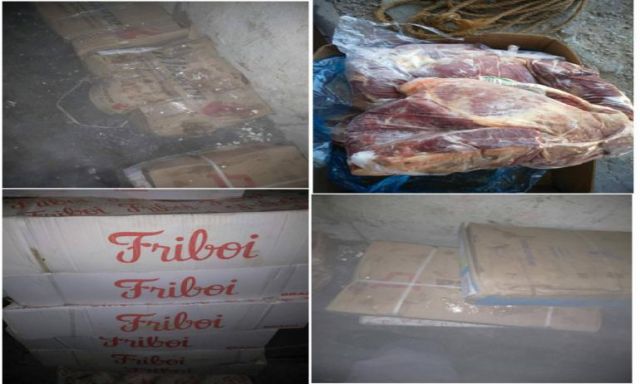 ضبط 114 طن لحوم مجهولة المصدر داخل ثلاجة لحفظ السلع الغذائية بالإسكندرية قبل طرحها بالأسواق
