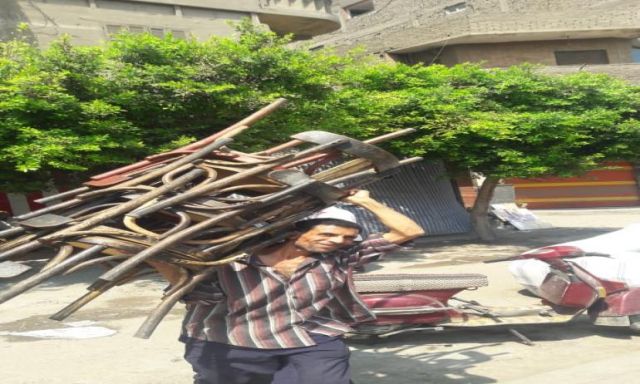 بالصور .. مدير أمن القاهرة يقود حملات مكبرة بعدد من المناطق بالعاصمة لإزالة الإشغالات والتعديات