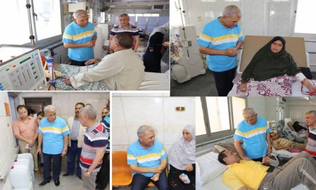 شاهد بالصور.. تفاصيل زيارة محافظ المنوفية لمستشفي شبين الكوم التعليمي للإطمئنان علي المرضى