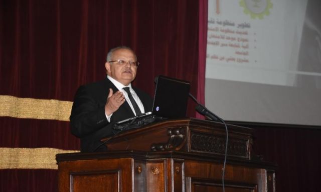 رئيس جامعة القاهرة : اتخذنا اجراءات لتطوير العملية التعليمية واستحداث برامج  دراسية جديدة بنظام الساعات المعتمدة