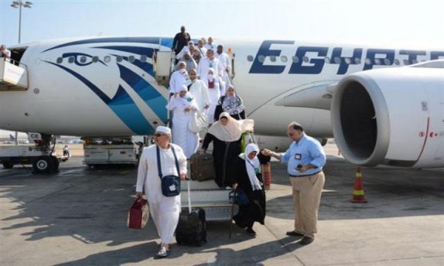 شركة مصر للطيران : جسر جوى مكون من 18 رحلة من جدة والمدينة  لنقل الحجاج اليوم  للقاهرة