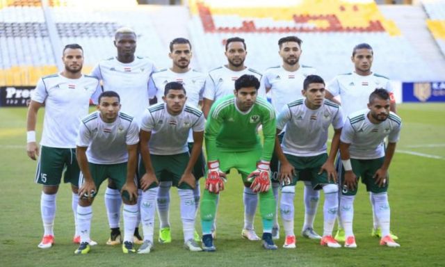 انطلاق مباراة المصري واتحاد العاصمة الجزائري بالكونفدرالية