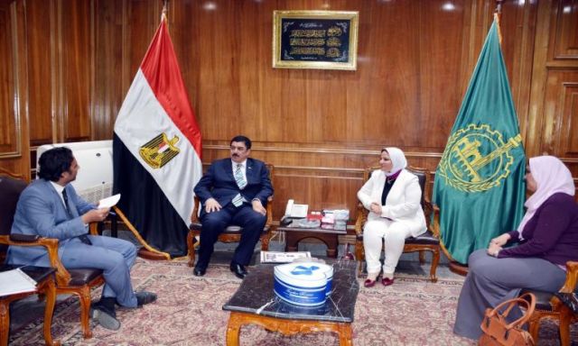 ”مرزوق” يستقبل الرئيس الإقليمي للثقافة بالقاهرة الكبرى وشمال الصعيد