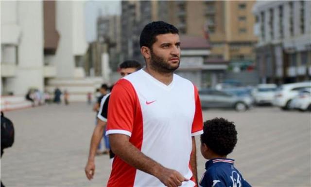 أمير عزمى يحفز لاعبي مصر قبل مباراة اسوان غدًا 