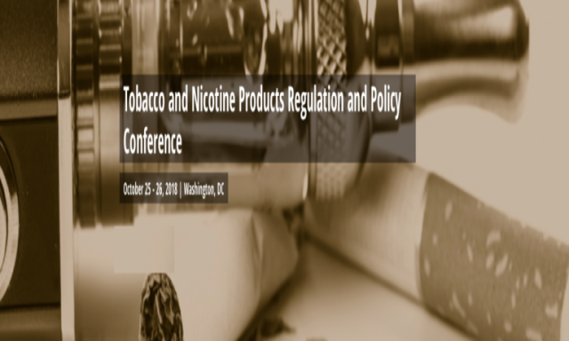 مؤتمر السياسات واللوائح المنظمة لمنتجات النيكوتين والتبغ