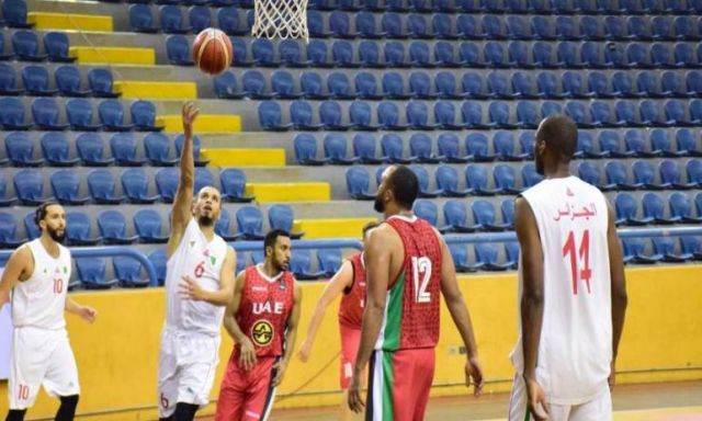 الجزائر تفوز علي الإمارات بالبطولة العربية لمنتخبات السلة