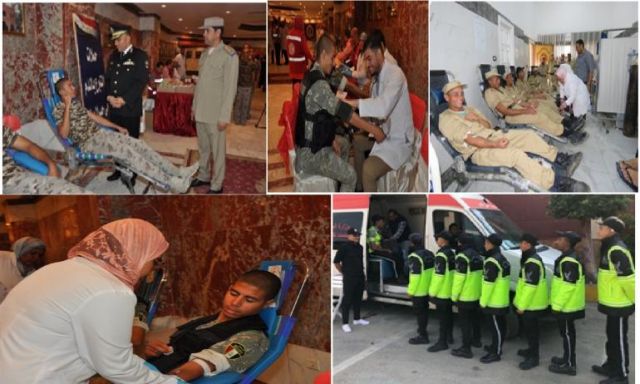 وزارة الداخلية تنظم حملات للتبرع بالدم بمشاركة طلبة أكاديمية الشرطة وضباط وأفراد أمن الأسكندرية