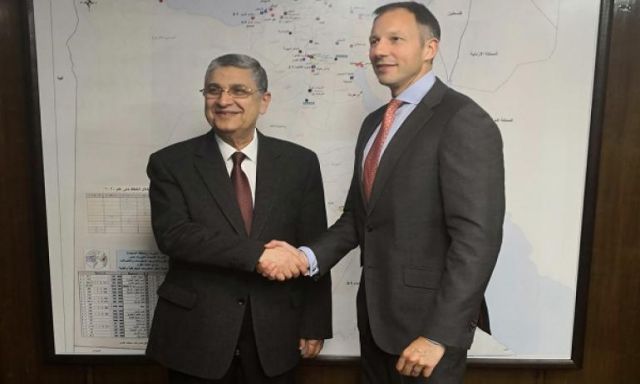 وزير الكهرباء يلتقى بمساعد وزير الخارجية الأمريكية لشئون مصادر الطاقة