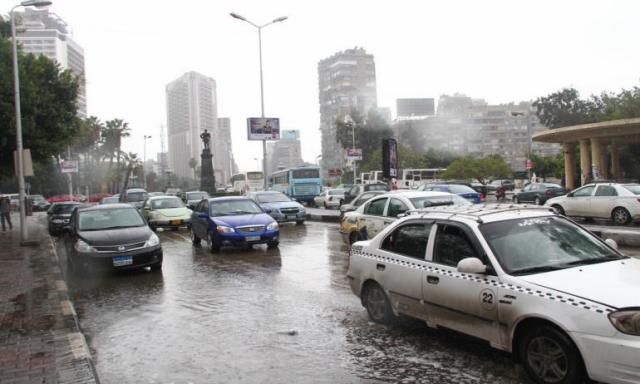 أمطار بالقاهرة 